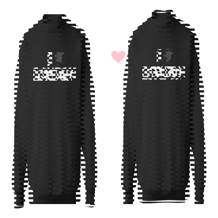 I Heart United Kingdom City I Love London Sweatshirt