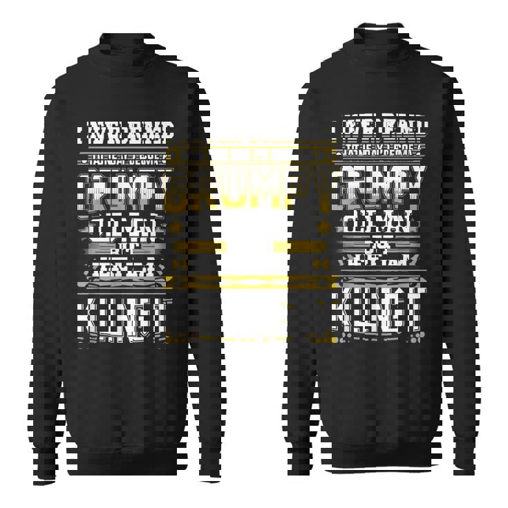 Hombre Grumpy Old Man Grumpy Old Men Camisa de entrenamiento