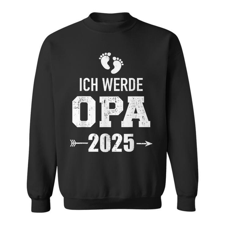 Ich Werde Opa 2025 Pregnancy Proclaim Sweatshirt