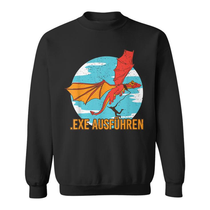 Informatiker Exe Exe Programmer Admin Sweatshirt