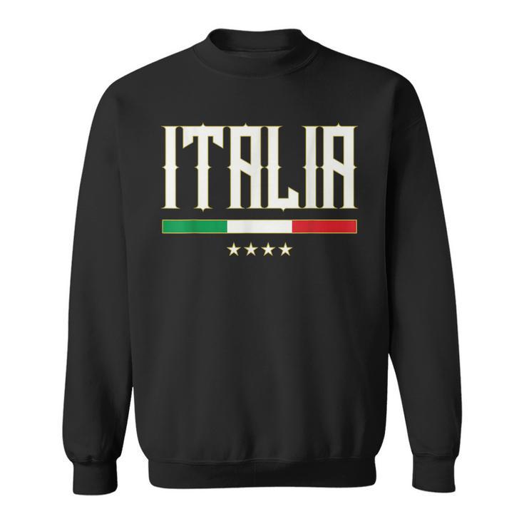 Italian Flag Bella Italy Sweatshirt