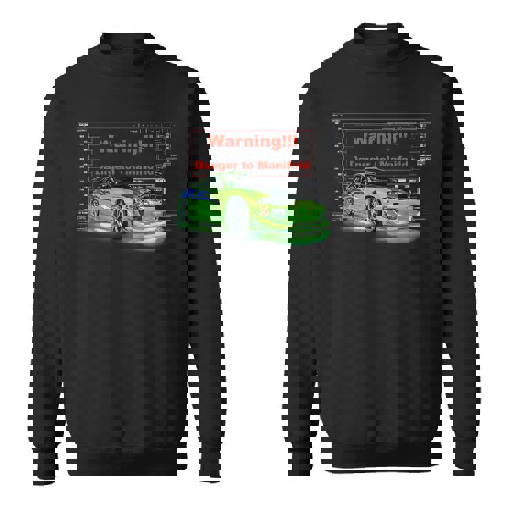 Jdm Tuner Car Street Drift Raceerde Dsm Felpa