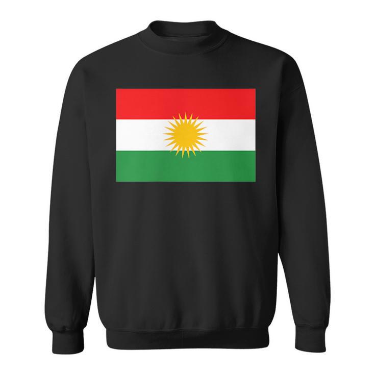 Kurdistan With Kurden Flag Sweatshirt