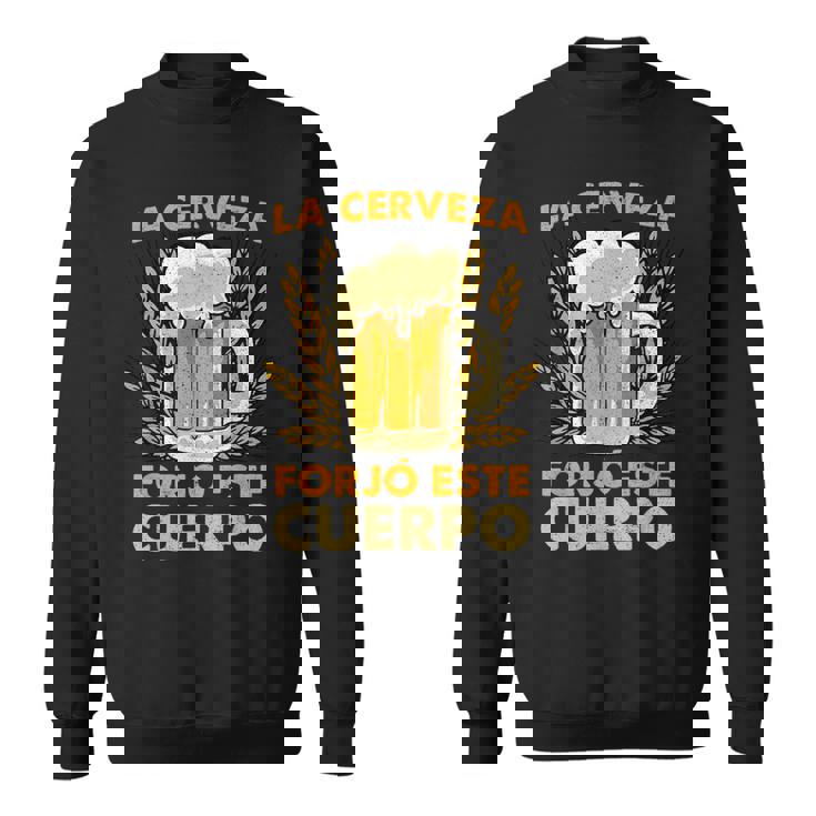 La Cerveza Forjó Este Cuerpo Cerveza Divertida Camisa de entrenamiento