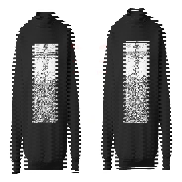 La Crucifixion Du Christ Grec Orthodoxe Russe Sweater e