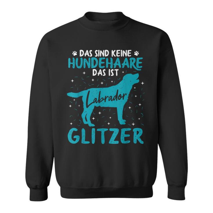 Labrador Glitter Dog Hair Dog Owners Sweatshirt