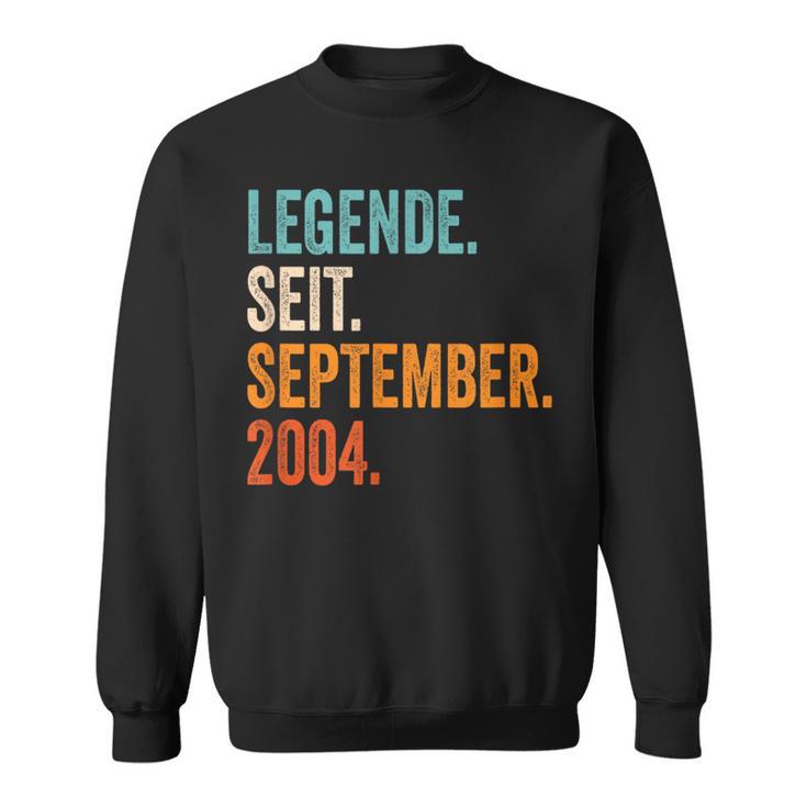 Legende Seit September 2004 20 Jahre Sweatshirt