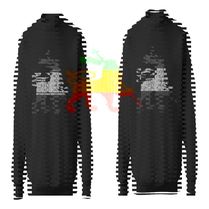 Leone Di Giuda Rastafari Rasta Reggae Jamaica Regalo Felpa