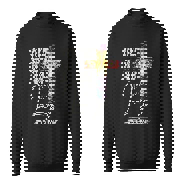 Let Your Lion Out Brandon Lake Merch Praise Jesus Sweatshirt