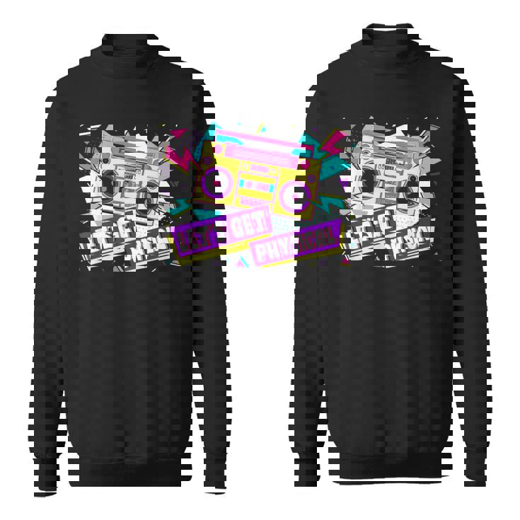 Let Get Physical 80S Costume Party Halloween Retro Workout Sweatshirt