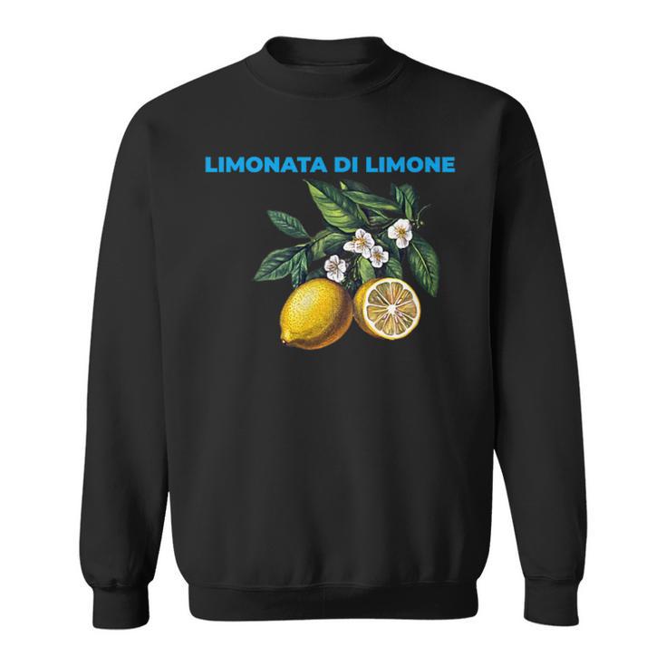 Limonata Di Limoneintage Lemon Lemonade Summer Sweatshirt