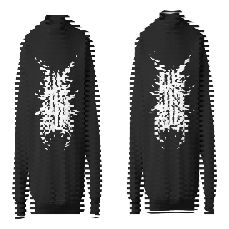 Live Laugh Love Death-Metal Style Long Sleeve T-Shirt Seseable UK