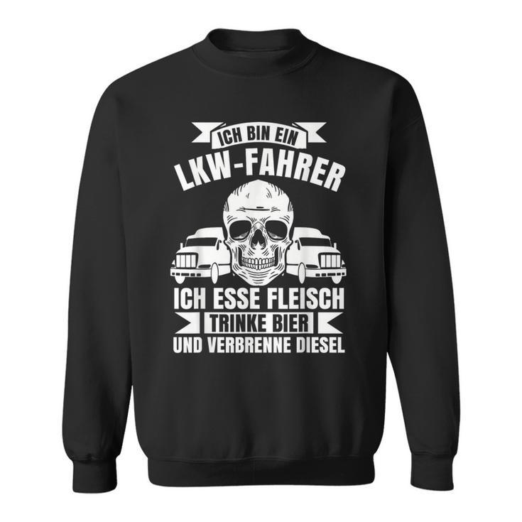 Lorry Driver Trucker Lorry Carrier Sweatshirt