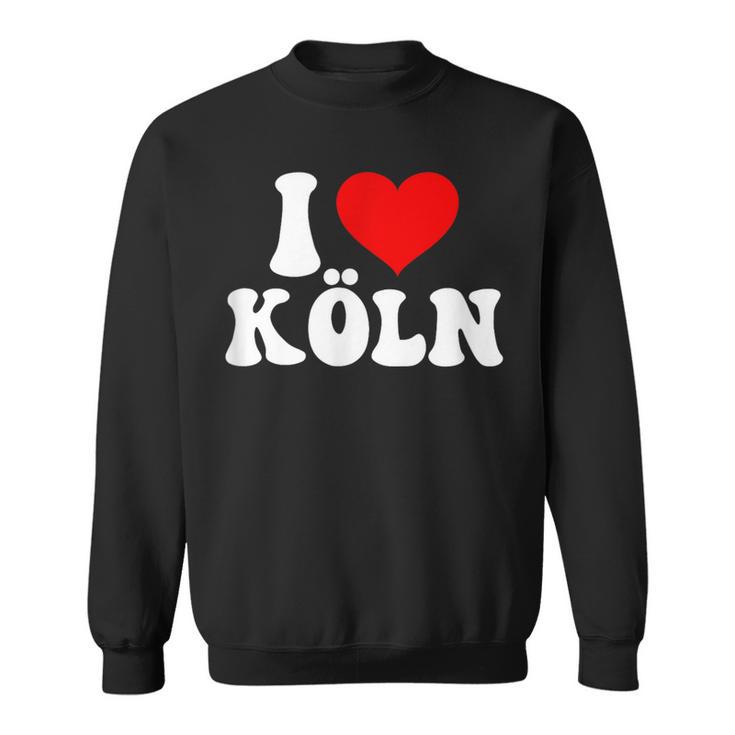 I Love Köln S Sweatshirt