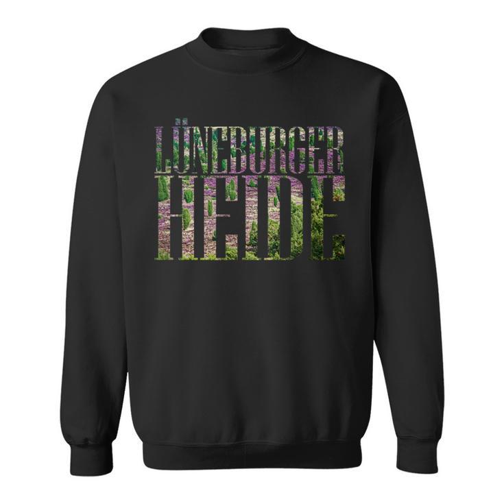 Lüneburger Heide Deutschland Landschaft Sweatshirt