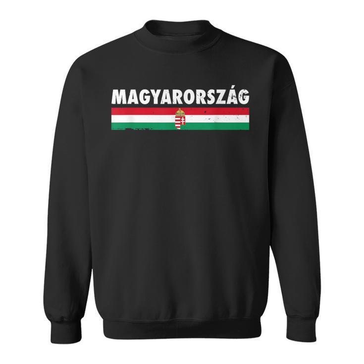 Magyarország Hungaryintage Hungarian Flag Hungarian Sweatshirt