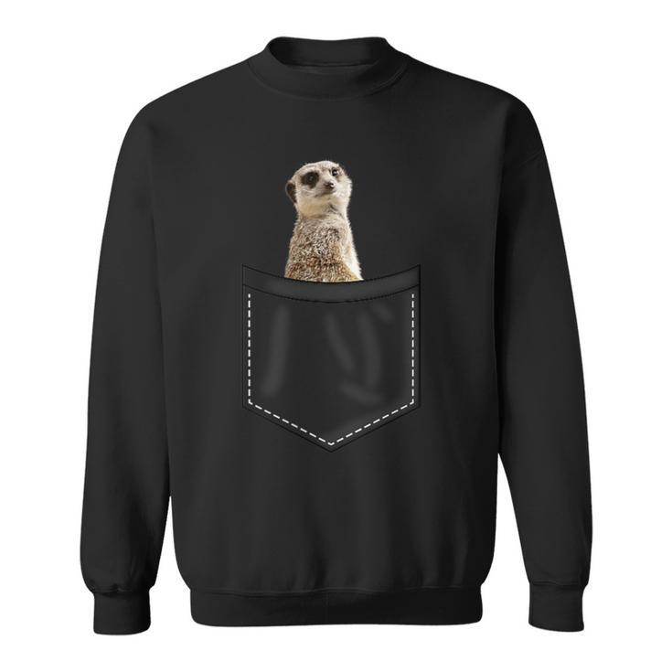 Meerkat In Bag Meerkat Sweatshirt