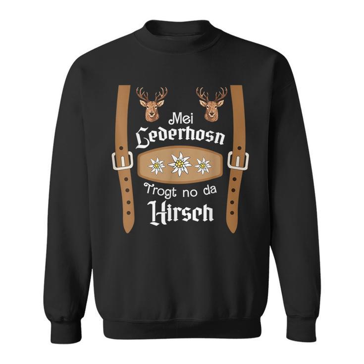 Mei Lederhosen Deer Oktoberfest Costume Sweatshirt