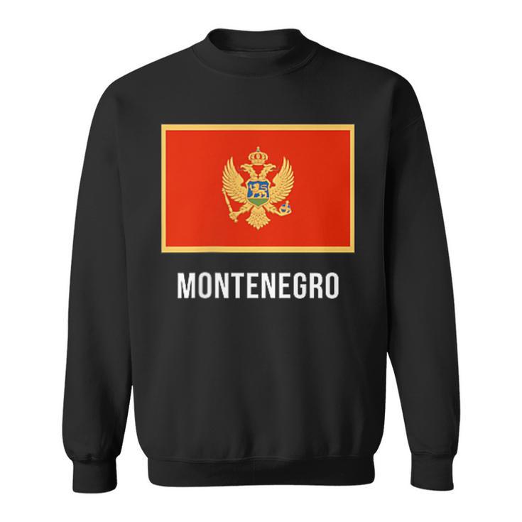 Monte Flag Montenegrinian Sweatshirt