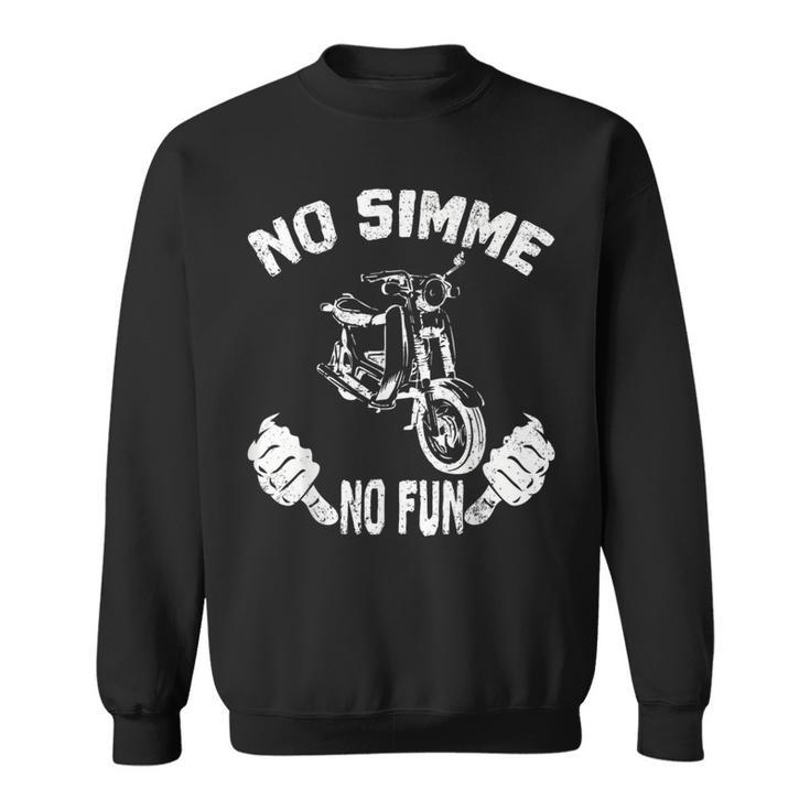 No Simme No Fun Simson Sr50 Sweatshirt