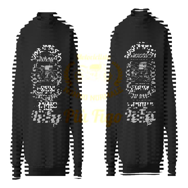 Nonnianno In Moto Motociclista Regalo Biker Motociclisti Felpa