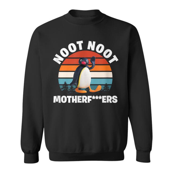 Noot Noot Penguin Lover intage Retro Sweatshirt