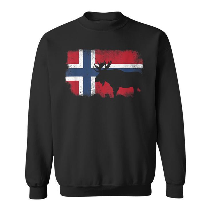 Norwegian Flag Noreg Norge Scandinavia Norway Sweatshirt