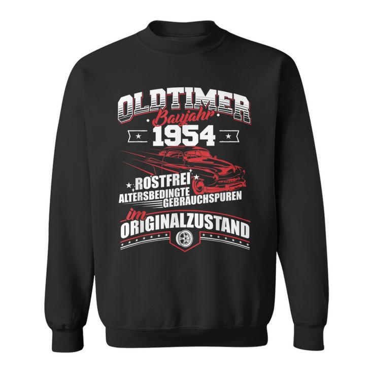 Oldtimer Baujahr 1954Intage Birthday Sweatshirt