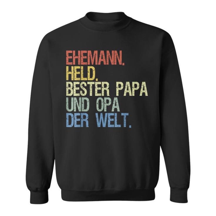 Opa Und Papa Bester Papa Und Opa Der Welt Sweatshirt