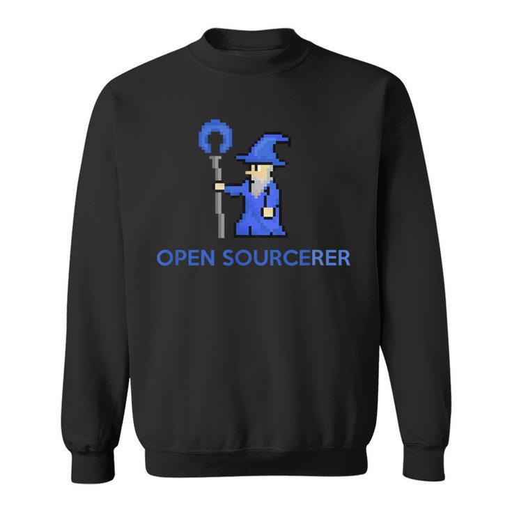 Open Sourcerer Programmer Sweatshirt