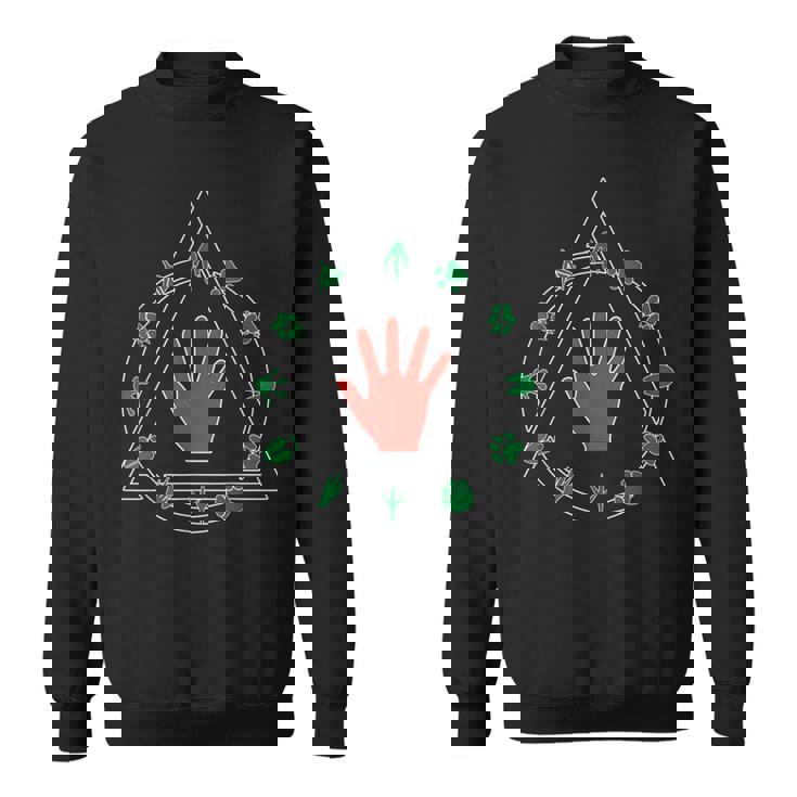 Otherkin Logo Theta Delta Peloso Alter Kin Therian Felpa