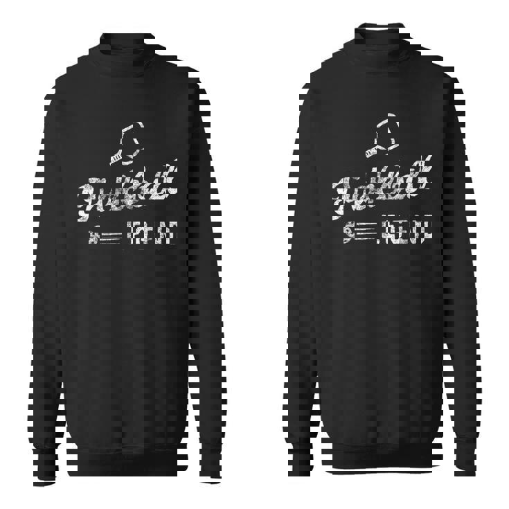 Paddle Pickleball Legend Pickleball Player Vintage Sweatshirt
