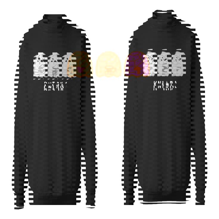 Pantasmas Ghost Spooky Conchas Mexican Ghost Sweatshirt