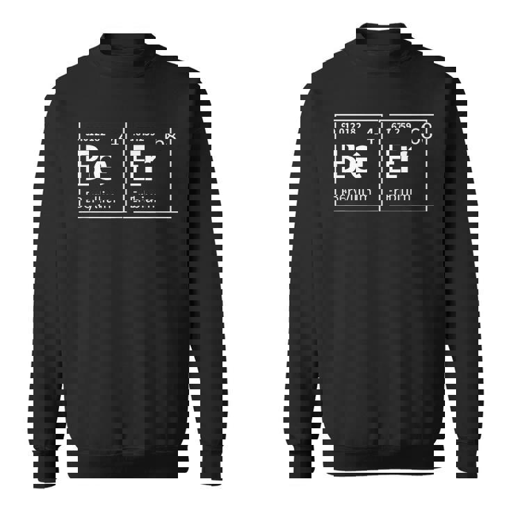 Periodic Table Of Beer Beer Sweatshirt