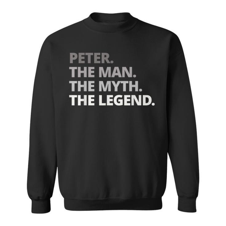 Peter Slogan Sweatshirt