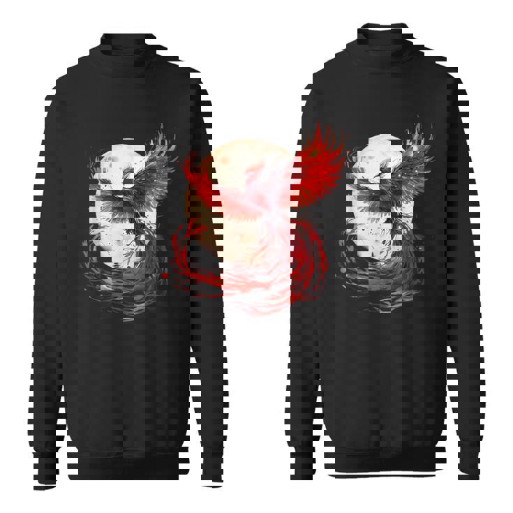 Phoenix Rising Fire Phoenix Bird Mythical Bird Rajeunissement Des Oiseaux Sweater e