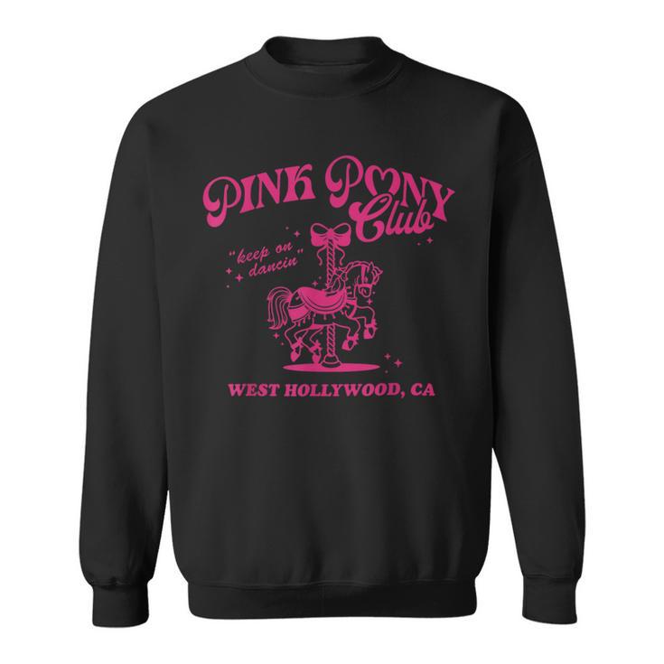 Pink pony sweatshirt online