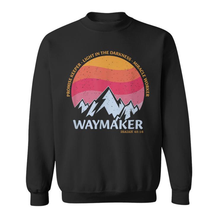 Pioneer Wonderworker Promise Keeper Christ Sweatshirt