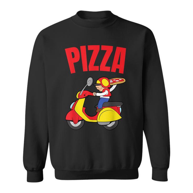 Pizza Driver Pizza Service Supplier Pizza Service Sweatshirt