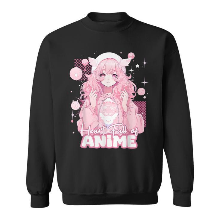 Pink anime hoodie sale