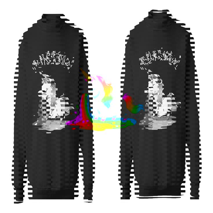 Pukicornómito De Unicorniosómito De Arco Iris Camisa de entrenamiento