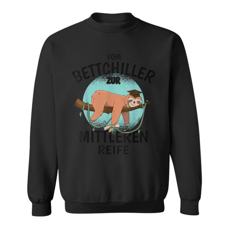 Realschulabschlussom Bettchiller Zur Mitteren Mature Gray Sweatshirt