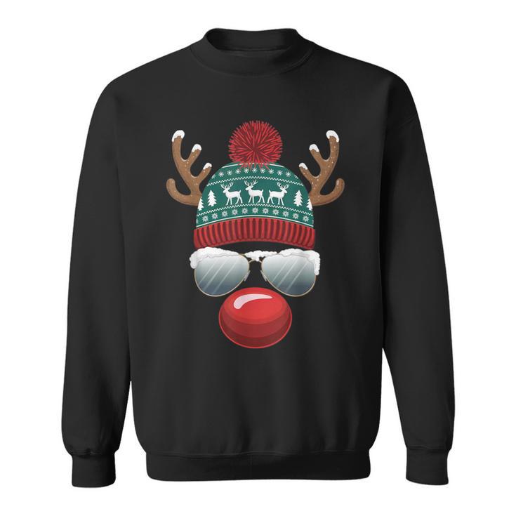 Reindeer Santa Claus Christmas Santa Christmas Sweatshirt