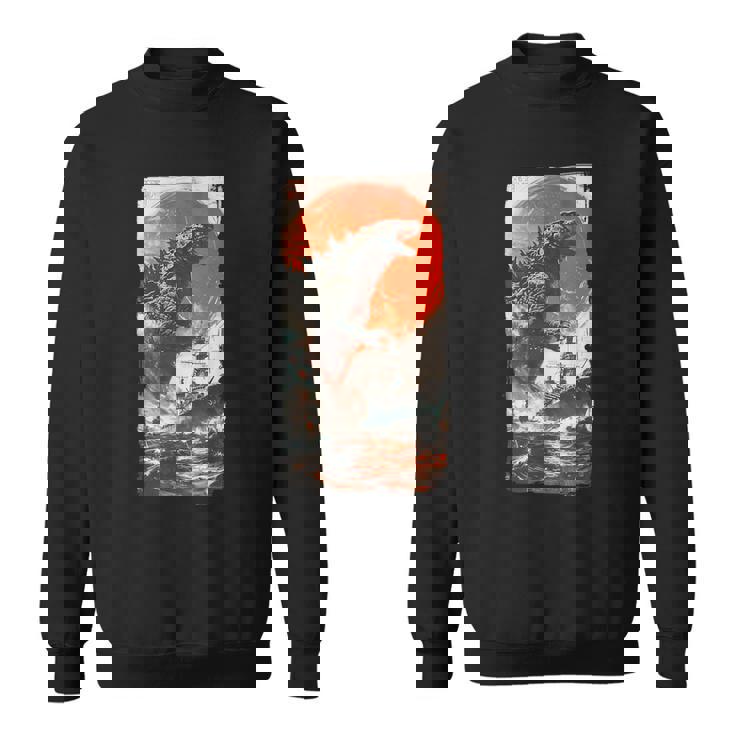Retro Japanese Legendary Rare Kaiju Sweatshirt