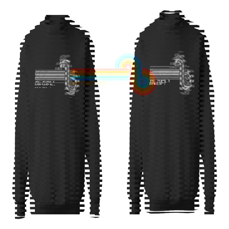 Retro Line Air For Supply 80S Style Sunset Music Lover Sweatshirt