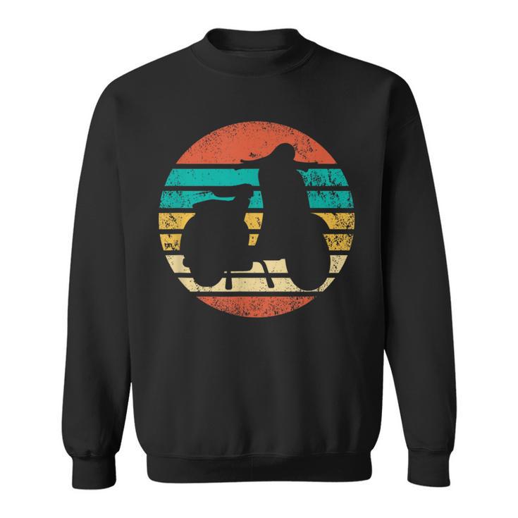 Retro Scooter Moped Scooterintage Moped Sweatshirt