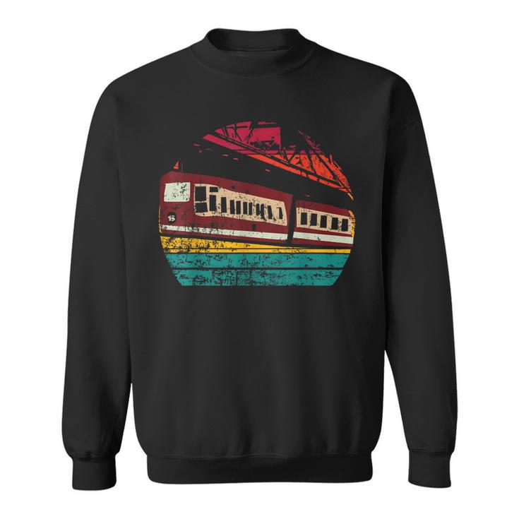 Retro Wuppertel Levitation Historicalintage Souvenir Sweatshirt