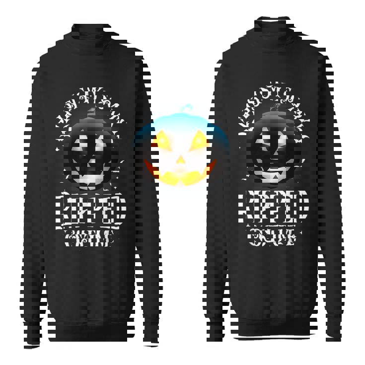 Ripped Halloween Matching Pajama Costume Sweatshirt