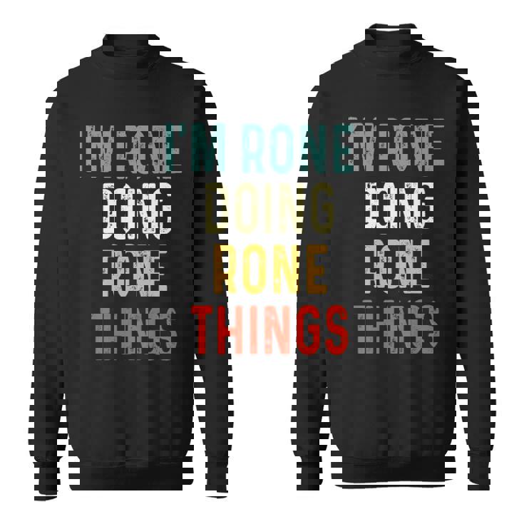 Rone Family Crest Rone Rone Clothing Rone T Rone T For The Rone 31 Sweatshirt