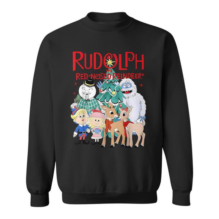 Rudolph The Red Nosed Reindeer Sweatshirt (Tan) main image 0
